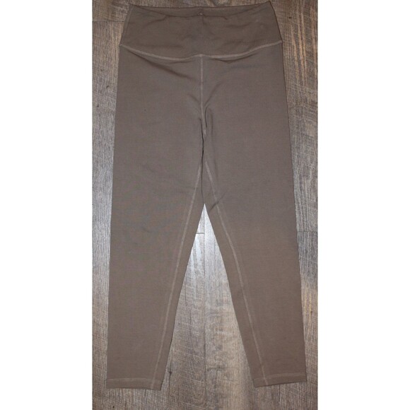 Mate the Label Women's Organic Cotton Midi Leggings Pebble NWT - Picture 5 of 6